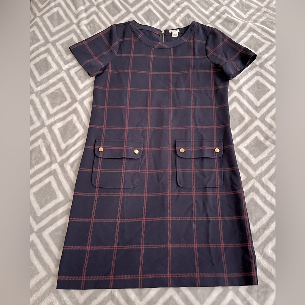 NWT Plaid Dress from J. Crew
